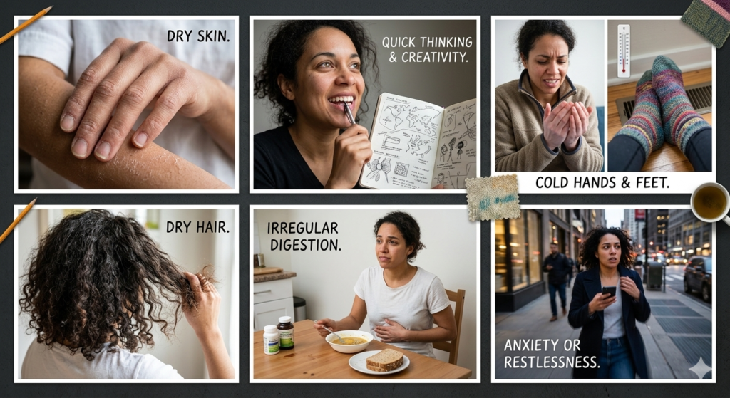 common vata characteristics