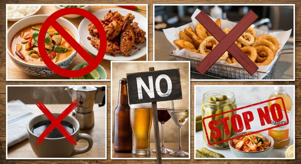 foods to avoid for pitta