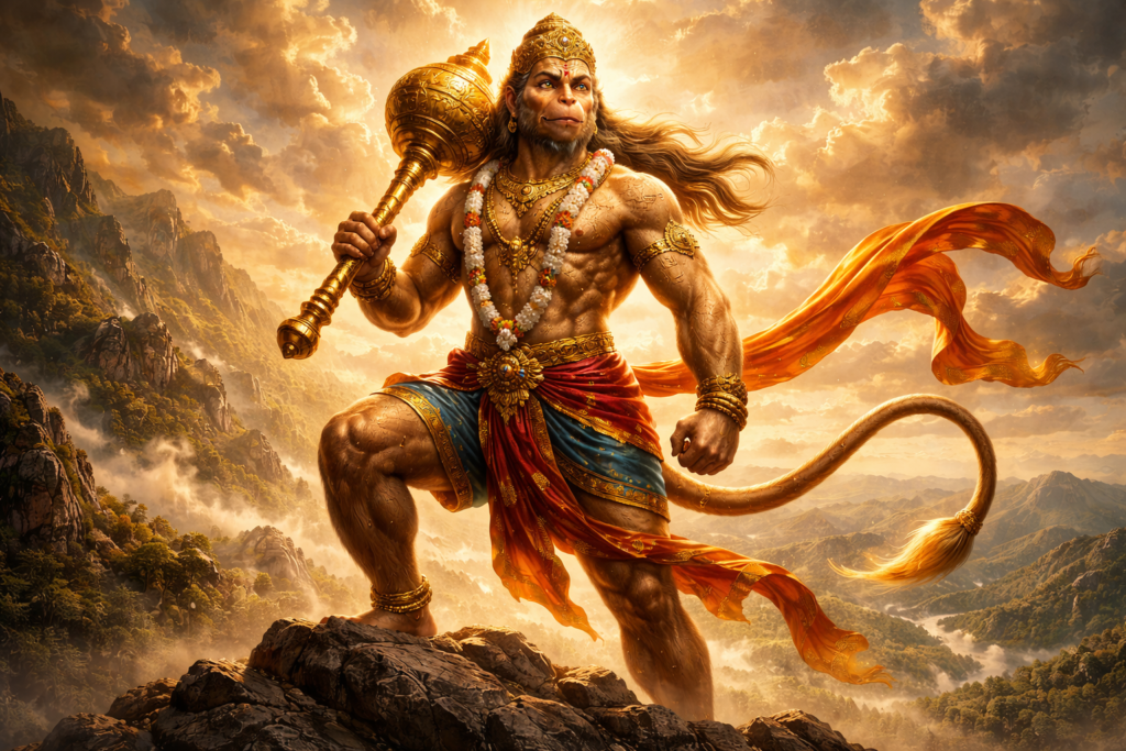 lord hanuman indicinfo epic image