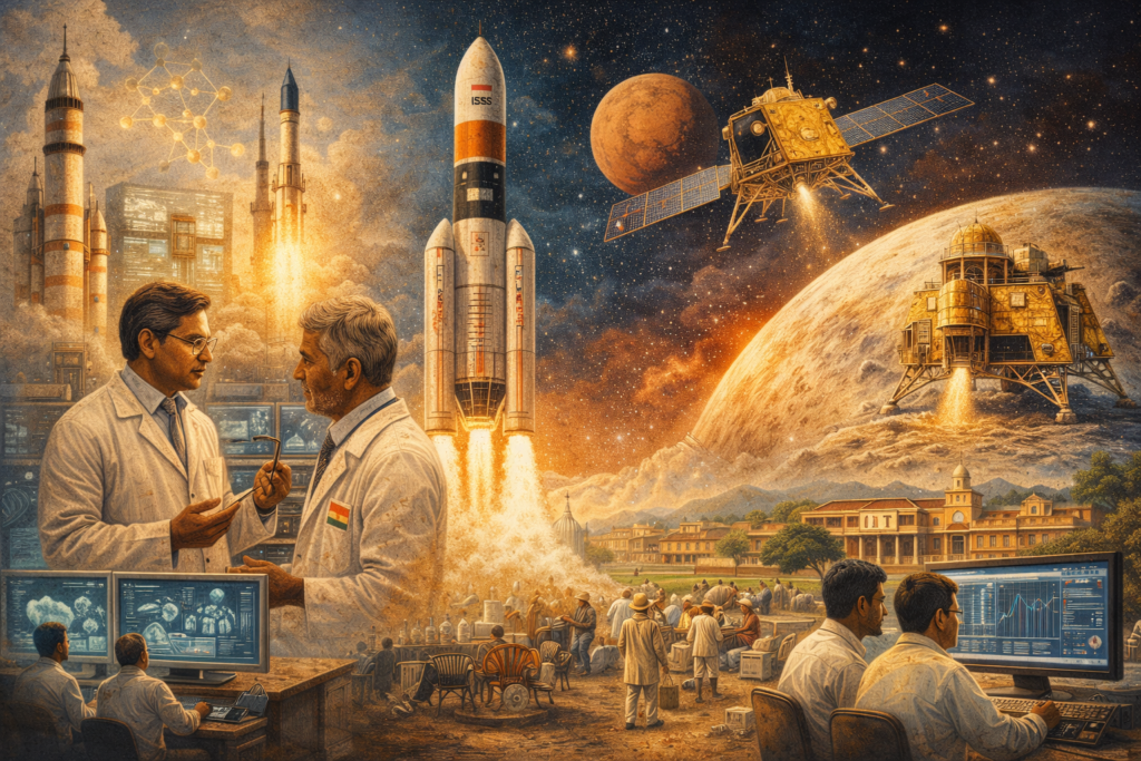 post independence scientific and technological growth