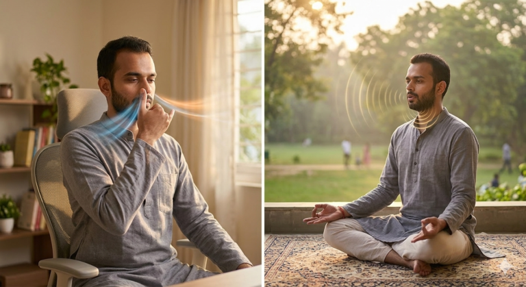 pranayama breathing techniques for stress and anxiety relief