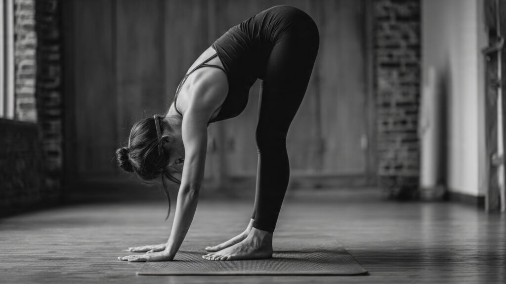 forward bend uttanasana